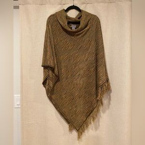 Sigrid Olsen Brown Poncho